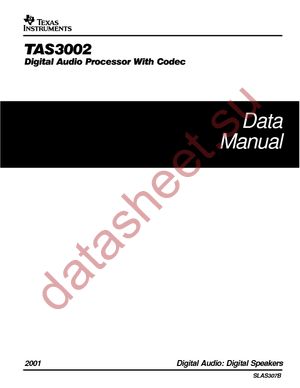 TAS3002PFBG4 datasheet  